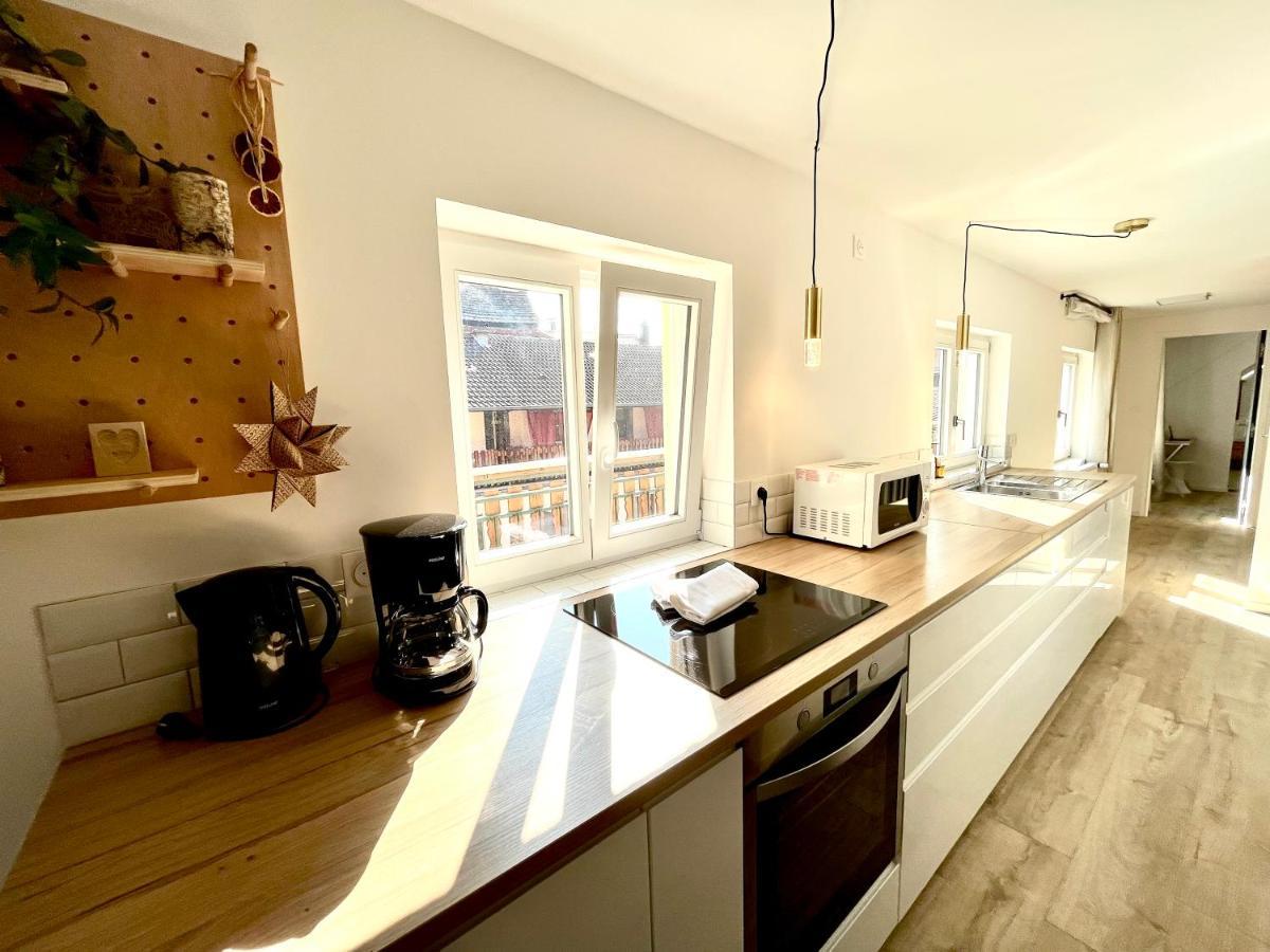 Sous Les Toits Avec Garage Et Terrasse A Ribeauville ภายนอก รูปภาพ
